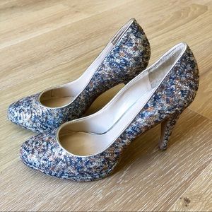 Sparkly Nine West pumps